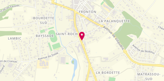 Plan de Banque Populaire Occitane, 45 Route de Toulouse, 31620 Fronton