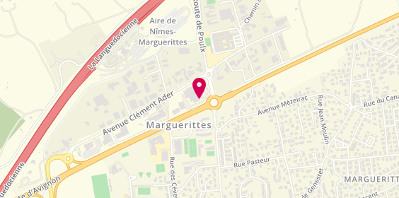 Plan de Crédit Agricole du Languedoc - Marguerittes Capitelles, Commercial Area Super U
Route d'Avignon, 30320 Marguerittes
