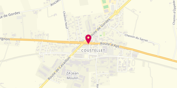 Plan de Agence de Coustellet, 60 Route d'Apt, 84660 Maubec