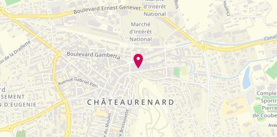 Plan de Agence Chateaurenard, 5 avenue Marx Dormoy, 13160 Châteaurenard
