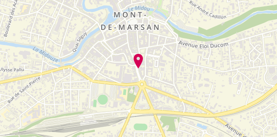Plan de Crédit Mutuel, 9 avenue Sadi Carnot, 40000 Mont-de-Marsan