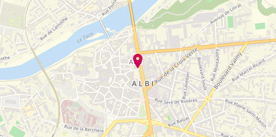 Plan de Albi, 16 Lices Georges Pompidou, 81000 Albi