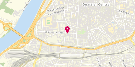 Plan de Banque Populaire Méditerranée, 11 Boulevard Raspail, 84000 Avignon