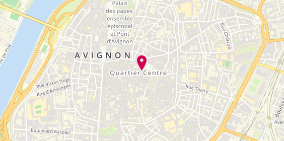 Plan de Banque Populaire, 4 place Jérusalem, 84000 Avignon