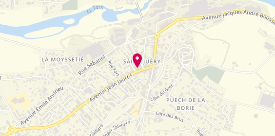 Plan de Agence Saint Juery, 10 avenue Jean Jaurès, 81160 Saint-Juéry