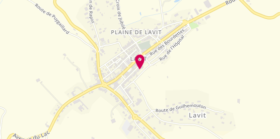 Plan de Agence LAVIT DE LOMAGNE, 5 Boulevard des Amoureux, 82120 Lavit