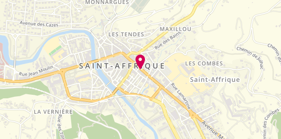 Plan de Agence Saint Affrique, 28 Boulevard de la République, 12400 Saint-Affrique