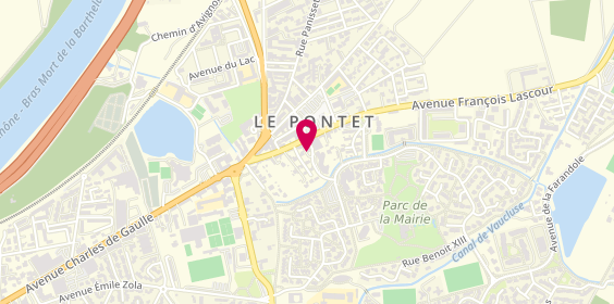 Plan de Agence de le Pontet, 35 avenue François Lascour, 84130 Le Pontet