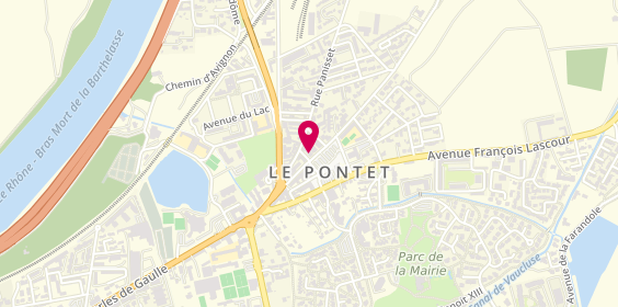 Plan de BNP Paribas - le Pontet, 32 avenue Gustave Goutarel, 84130 Le Pontet