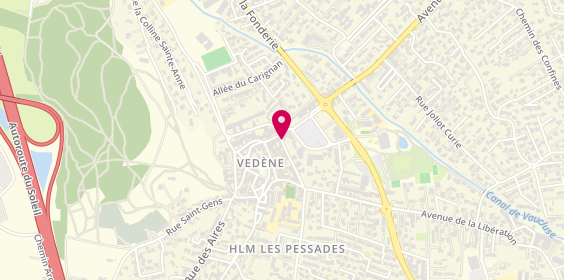 Plan de Agence de Vedene, 23 République, 84270 Vedène