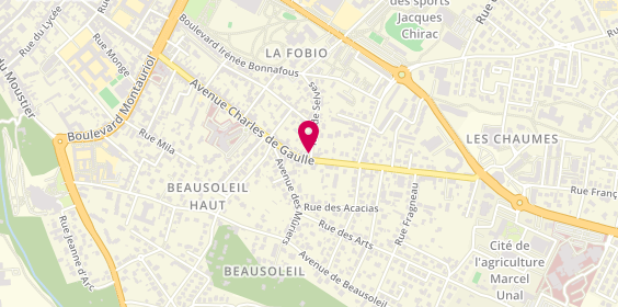 Plan de Banque Populaire Occitane, 83 avenue Charles de Gaulle, 82000 Montauban