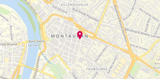 Plan de Agence MONTAUBAN PREFECTURE, 13 Allée de l'Empereur, 82000 Montauban