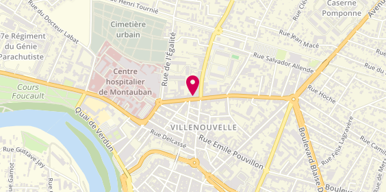 Plan de Crédit Mutuel, 1 grand Rue Villenouvelle, 82000 Montauban
