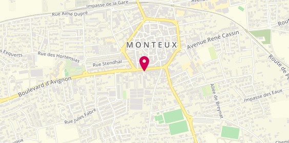 Plan de Agence de Monteux, 37 Boulevard Trewey, 84170 Monteux