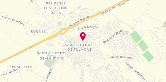 Plan de Agence Saint Etienne de Tulmont, 11 Rue du Tulmonenc, 82410 Saint-Étienne-de-Tulmont