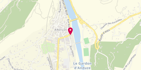 Plan de Crédit Agricole du Languedoc - Anduze, 3 Plan de Brie, 30140 Anduze