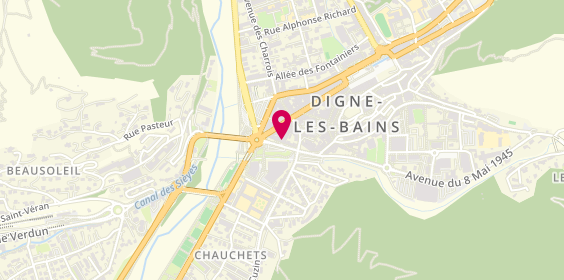Plan de Crédit Agricole, 7 Boulevard Thiers, 04000 Digne-les-Bains
