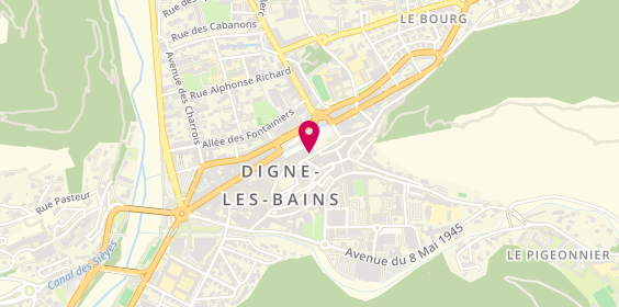 Plan de Crédit Mutuel, 24 place Général de Gaulle, 04000 Digne-les-Bains