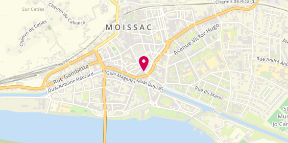 Plan de Sg - Moissac (0136.3), 24 Rue Jean Moura, 82200 Moissac