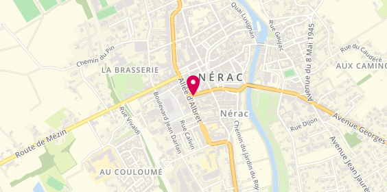Plan de Agence Nerac, 23 Rue Lafayette, 47600 Nérac