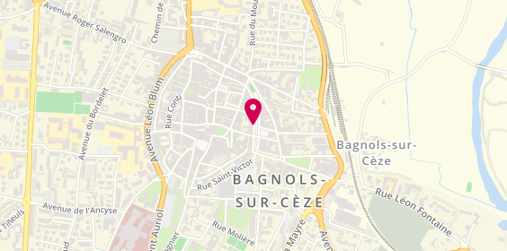 Plan de Sg, 17 Boulevard Théodore Lacombe, 30200 Bagnols-sur-Cèze