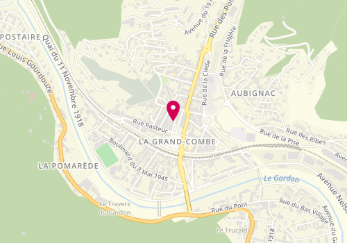Plan de Crédit Agricole du Languedoc - la Grand Combe, 3 Rue Saint-Eloi, 30110 La Grand-Combe