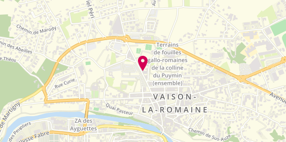 Plan de CIC, 20 avenue Général de Gaulle, 84110 Vaison-la-Romaine