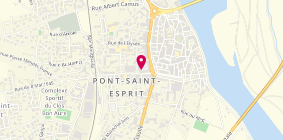 Plan de Ste Generale, avenue Gaston Doumergue, 30130 Pont-Saint-Esprit