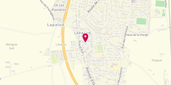 Plan de Agence de Lapalud, Platanes, 84840 Lapalud