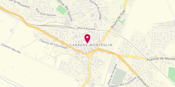 Plan de Laragne, Agence de Laragne
Rue de la Paix, 05300 Laragne-Montéglin