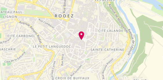 Plan de CIC Rodez, 12 Bourg, 12000 Rodez