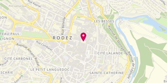 Plan de Gab Rodez Cite, Agence Rodez Cité Cité, 12000 Rodez