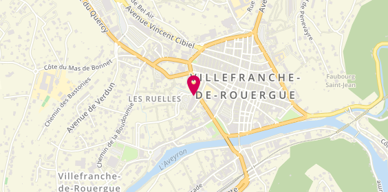 Plan de Cic, 14 Bis Boulevard Charles de Gaulle, 12200 Villefranche-de-Rouergue