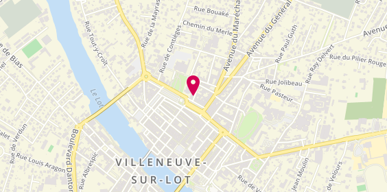 Plan de Sg, 16 Boulevard Georges Leygues, 47300 Villeneuve-sur-Lot