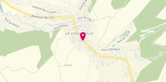 Plan de Groupama, avenue des Gorges du Tarn, 48500 La Canourgue