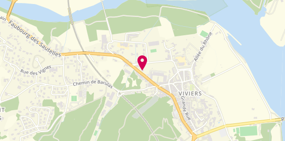Plan de Crédit Agricole Viviers, Faubourg Saint-Jacques, 07220 Viviers