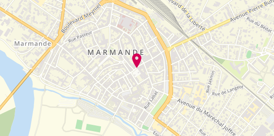 Plan de Agence Marmande, place Georges Clemenceau, 47200 Marmande