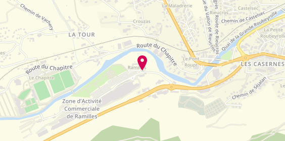 Plan de Crédit Agricole du Languedoc - Mende Ramilles, 10 avenue de Ramilles, 48000 Mende