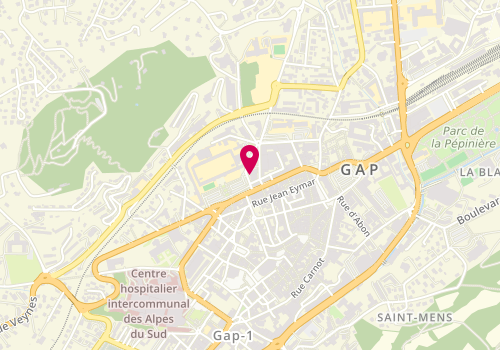 Plan de Caisse Epargne Cepac, Place de Verdun, 05000 Gap