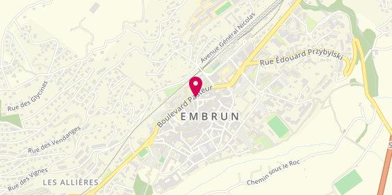 Plan de Embrun, 42 Boulevard Pasteur, 05200 Embrun