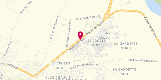 Plan de Crédit Mutuel, Zone Artisanale des Crozes
All. Des Crozes, 26270 Loriol-sur-Drôme