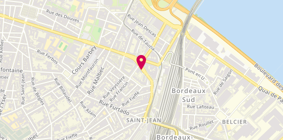 Plan de LCL Banque et assurance, 11 Rue Saint-Vincent-De-Paul, 33800 Bordeaux