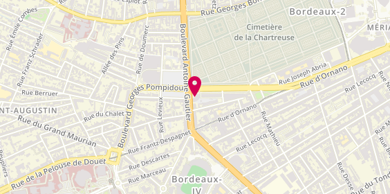 Plan de Centre d'Affaires Gironde Ceapc, 12 Antoine Gautier, 33000 Bordeaux