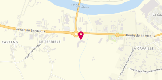 Plan de Credit Agricole, 39 Route de Bordeaux, 24100 Saint-Laurent-des-Vignes
