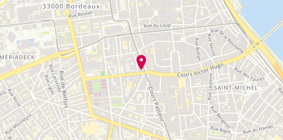 Plan de Cic Societe Bordelaise, 1 Rue de Cursol, 33000 Bordeaux