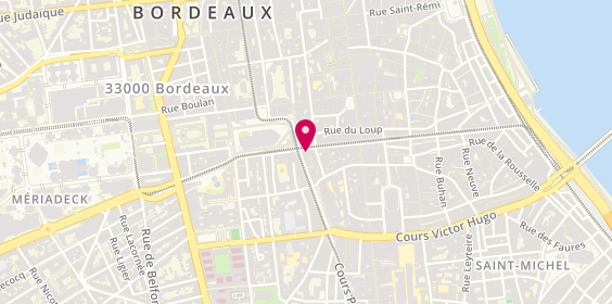 Plan de Banque Populaire Aquitaine Centre Atlantique, 2, Rue Dufour Dubergier place Pey Berland, 33000 Bordeaux