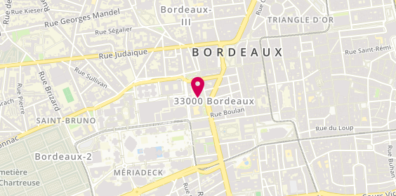Plan de Agence Bordeaux Les Beaux Arts, 56 Rue Bonnaffé, 33000 Bordeaux