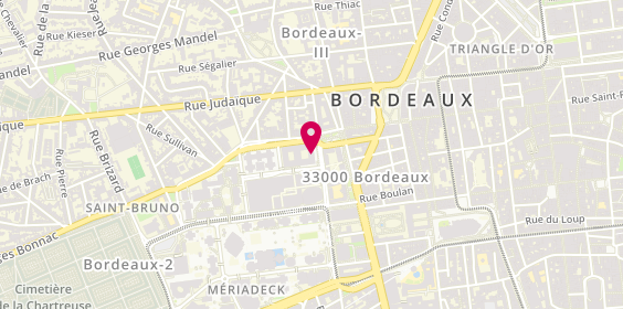 Plan de La Banque Postale, 37 Rue du Château d'Eau, 33000 Bordeaux