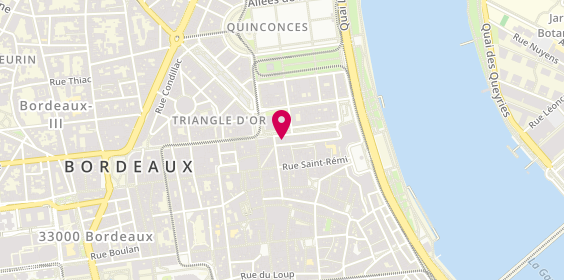Plan de CIC Banque Privée, 42 Cr du Chapeau-Rouge 33001, 33000 Bordeaux