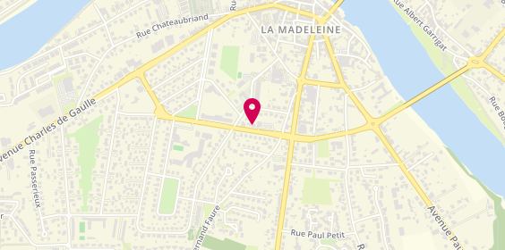 Plan de Agence Naillac, 24 avenue du Maréchal Leclerc, 24100 Bergerac